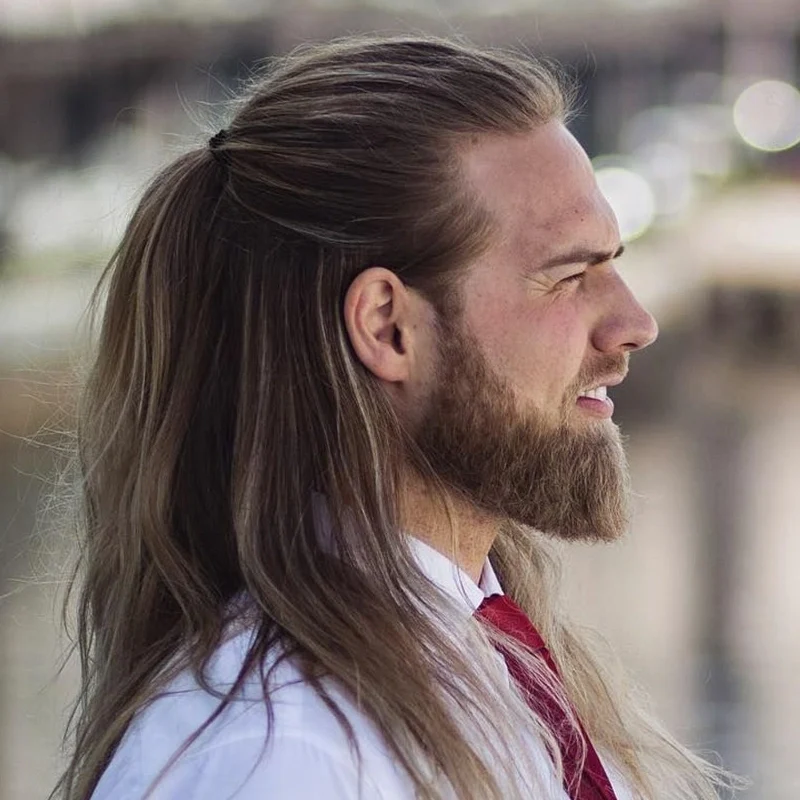 نیمهبسته، نیمهباز (Half-up, Half-down)