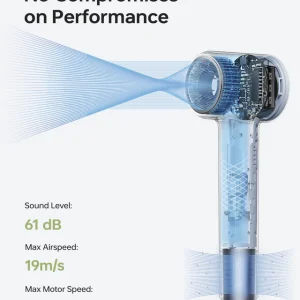 سشوار مینی و پرسرعت لایفن – Laifen Mini · High-Speed Hair Dryer